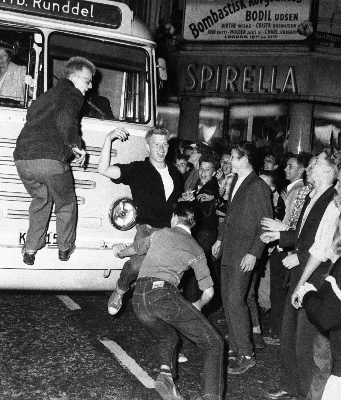 1957: "Rock Around the Clock" reaction